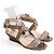 Jimmy Choo Tacones dorados - vista 3