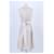 Sofie d'Hoore Vestido de algodón beige - vista 4
