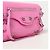 Borsa a Spalla Le Cagole Sling S - Balenciaga Rosa - vista 3