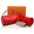Louis Vuitton Soft Polochon MM Rosso - vista 7