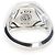 Anello sigillo David Yurman in argento sterling e ossidiana Streamline - vista 4