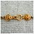 Collana Chanel 1996 CC Flower Pendant D'oro - vista 8