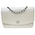 Chanel Timeless Wallet on Chain in pelle texturizzata Argento