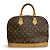 Borsa a mano Louis Vuitton Alma in pelle beige