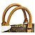 Borsa a mano Louis Vuitton Alma in pelle beige - vista 4