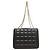 Gucci 520981 Borsa a Spalla con Catena Interlocking G Nero - vista 2