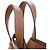 Borsa Hammock 2-Way in pelle marrone Loewe - vista 22