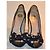Elisabetta Franchi Escarpins en Vernis Noir à Pois - vue 2