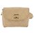 Ceinture Chanel CC Flap en agneau matelassé Beige - vue 2