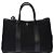Hermès Bolso HERMES Garden Party en Lona Negro - 103608 - vista 3
