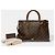 Borsa LOUIS VUITTON Pallas in Toile Marrone - 103631 - vista 2