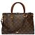 Borsa LOUIS VUITTON Pallas in Toile Marrone - 103631 - vista 3