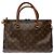 Borsa LOUIS VUITTON Pallas in Toile Marrone - 103631 - vista 4