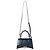 Borsa Balenciaga Small Hourglass in pelle Nero - vista 5