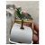 Borsa a tracolla Céline in tela con stampa floreale Rosa Bianco Verde Gold hardware - vista 10