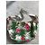 Borsa a tracolla Céline in tela con stampa floreale Rosa Bianco Verde Gold hardware - vista 15