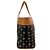 MCM Leder Logo Tote Bag Braun Schwarz - Ansicht 3