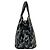 Longchamp Leopard Print 2-Way Lederhandtasche Schwarz Blau - Ansicht 3
