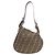 Fendi Zucca Muster Canvas Ein-Schulter-Tasche Braun