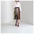 Falda midi plisada de lentejuelas Alice + Olivia Fall 2018 Runway NWT Talla 2 Multicolor - vista 2