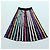 Falda midi plisada de lentejuelas Alice + Olivia Fall 2018 Runway NWT Talla 2 Multicolor - vista 3