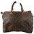 Bolso Speedy 30 Monogram Louis Vuitton Castaño