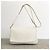 Borsa a tracolla in pelle Louis Vuitton Croisière 2014 Bianco - vista 4