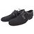 Sneakers in pelle Emporio Armani Nero - vista 3
