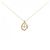 Autre Marque Collana con diamante Au750 D'oro