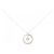 Autre Marque Collana in oro bianco Au750 e oro rosa Au750 con diamanti Argento