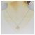 Autre Marque Collana in oro bianco Au750 e oro rosa Au750 con diamanti Argento - vista 6