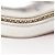 Timeless Chanel Coco Mark Leder-Stoff-Stiefel Schwarz Silber - Ansicht 8
