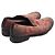 Dolce & Gabbana Jacquard-Stoffschuhe Rot Khaki - Ansicht 2