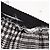 Maison Martin Margiela Falda de viscosa con estampado Glen Check MM6 Negro - vista 6