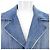 Chaqueta vaquera Fendi Azul - vista 5