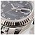 Rolex Datejust Acero Inoxidable Oro Blanco Automático Negro - vista 8