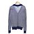 Autre Marque Cárdigan Letroyes Blanco Azul - vista 2