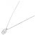 Autre Marque Collana in oro bianco Au750 e diamanti Argento - vista 2