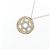 Autre Marque Collana in oro bianco Au750 e oro giallo Au750 con diamanti D'oro - vista 3