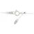 Autre Marque Collana in oro bianco Au750 e diamanti Argento - vista 5