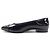 Timeless Chanel Lackleder-Ballerinas Schwarz - Ansicht 2