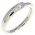 Autre Marque Vendome Ring aus Platin, Diamant und Saphir Silber