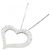 Autre Marque Collana in oro bianco Au750 e diamanti Argento - vista 3