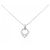 Autre Marque Collana di Diamanti Pt900 Pt850 Argento