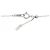 Autre Marque Collana di Diamanti Pt900 Pt850 Argento - vista 5