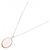 Autre Marque Collana in platino e quarzo rosa Au750 - vista 2