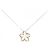 Autre Marque Collana a fiore in oro giallo 14K D'oro