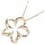 Autre Marque Collana a fiore in oro giallo 14K D'oro - vista 3