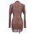 Autre Marque Camicia Pleats Please PP74-JK725 Marrone Rosso - vista 2