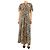 Alice by Temperley Maxikleid mit Leopardenmuster - Größe UK 16